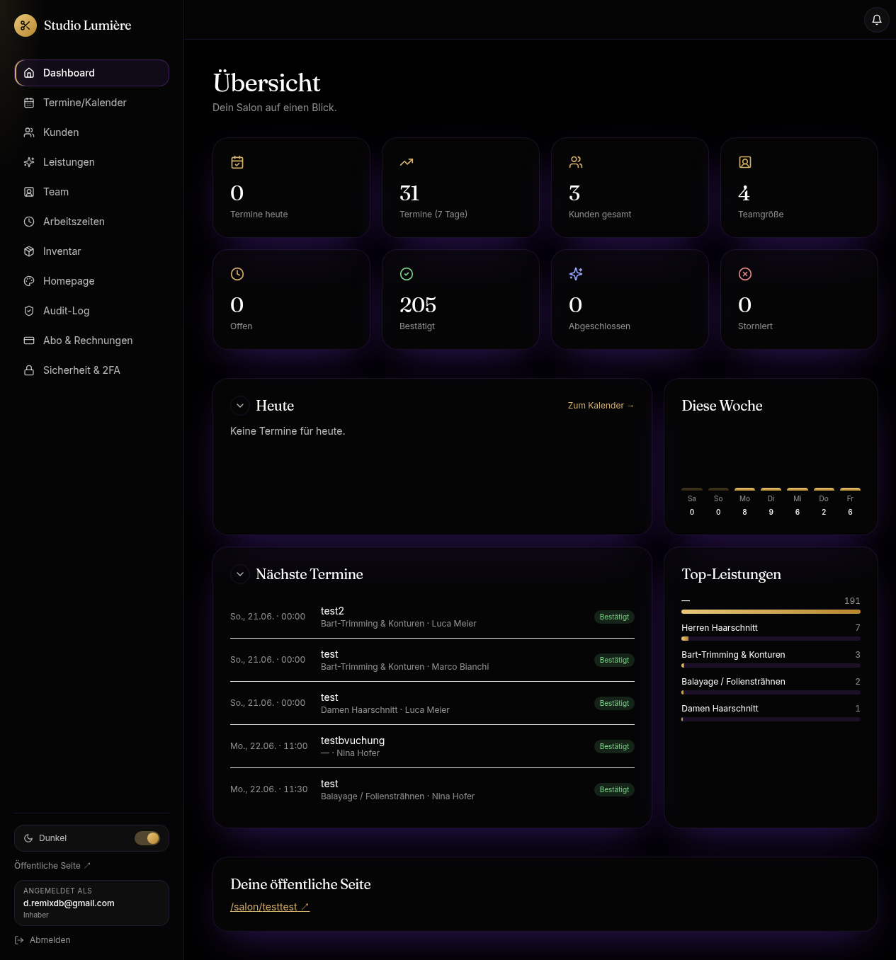 Dashboard